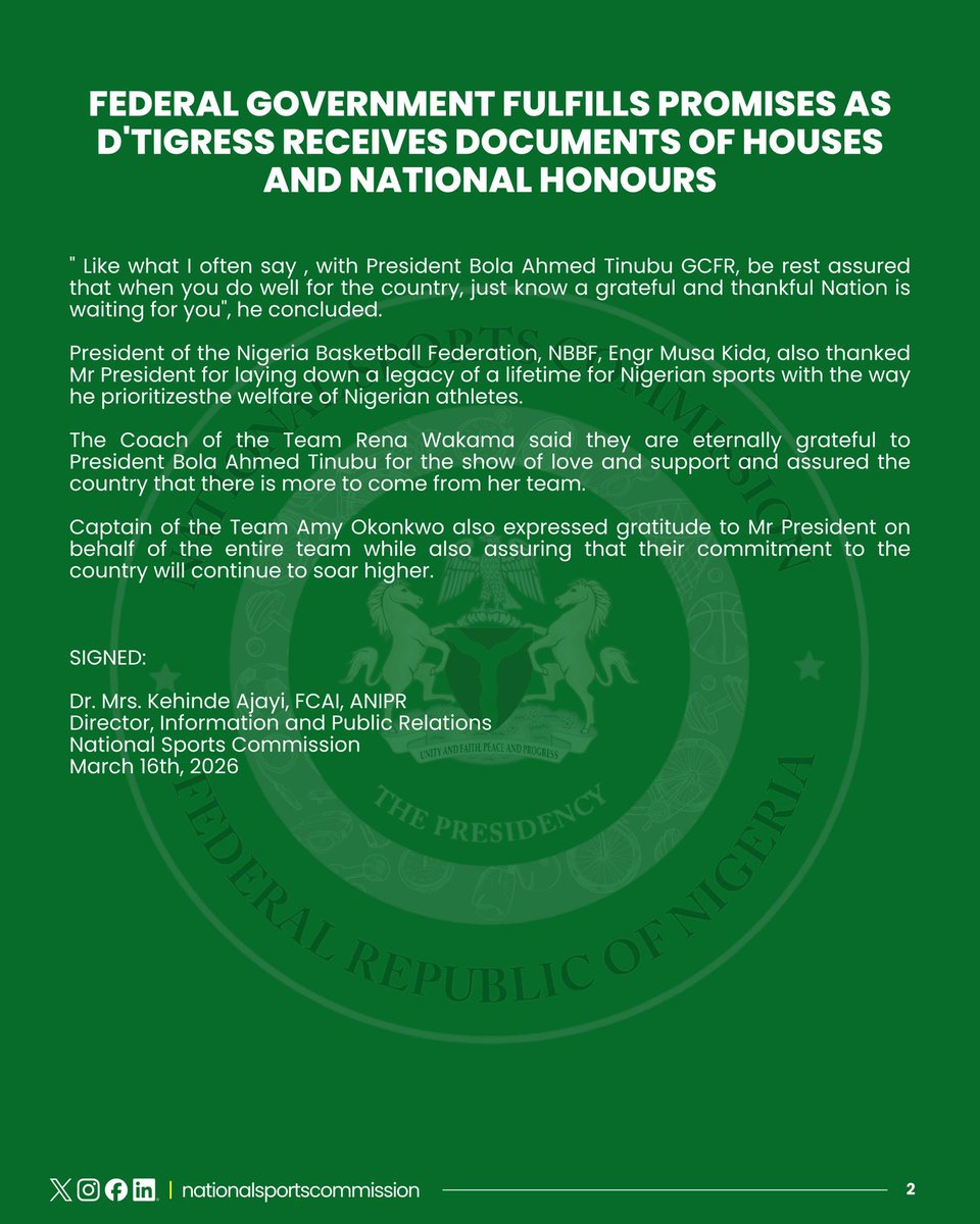 National Sports Commission tweet media