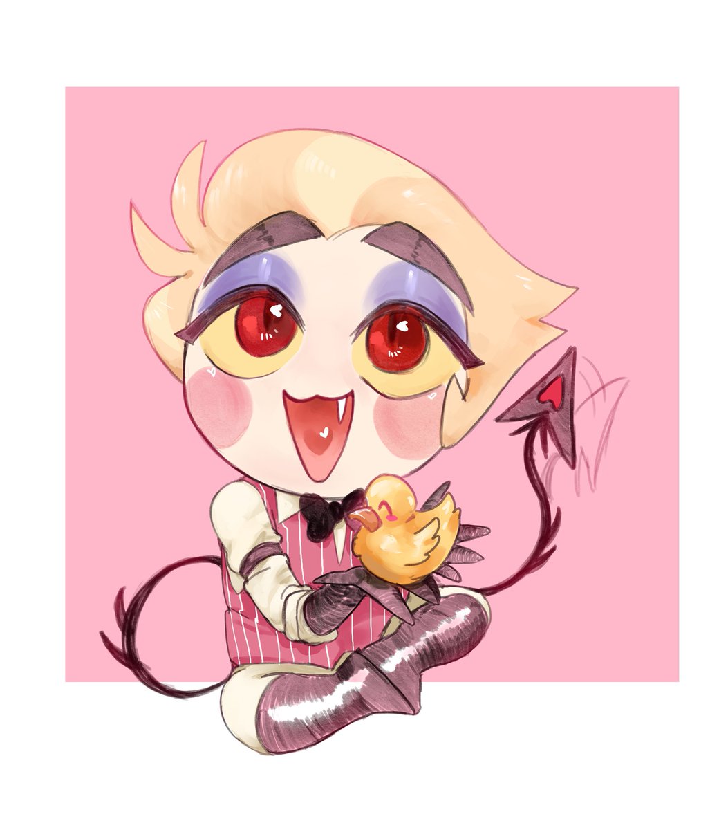 Tak0yasu's tweet photo. Do you like ducks? 🦆

Thank you for the 100 follows 😭🍎❣️
#lucifer #HazbinHotelLucifer #LuciferMorningstar https://t.co/zMKf4PBwpq