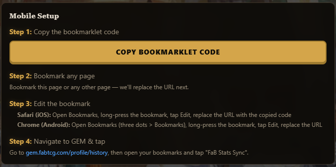 Fab stats tweet media