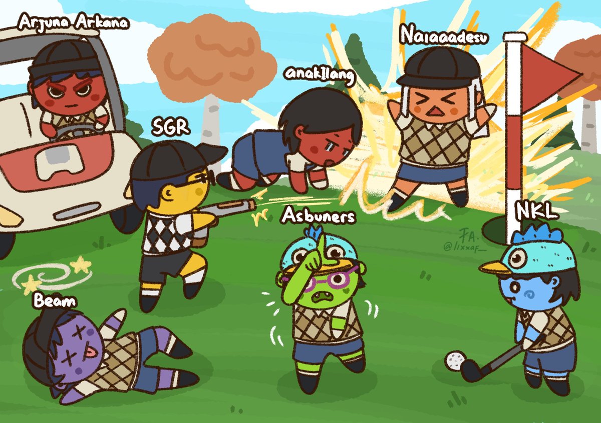 Main golf ❌
Tawuran ✅

#MEVVARNAI