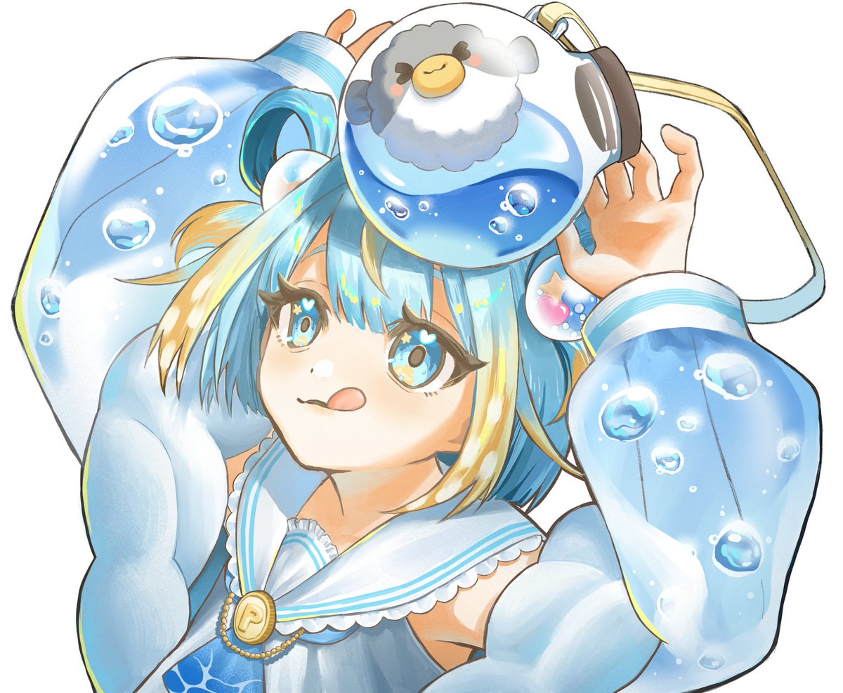 Penny Puffball 🐡🩵 Pufferfish VTuber tweet media