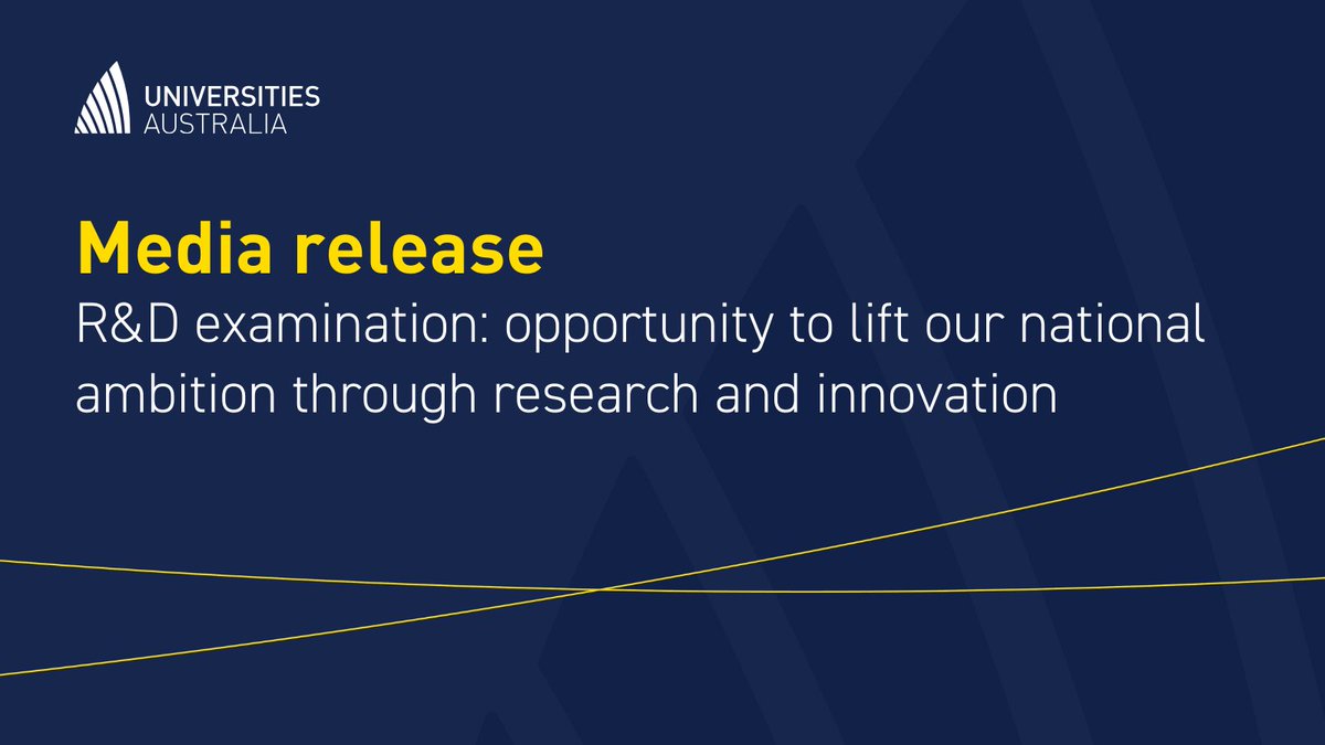 Universities Australia tweet media