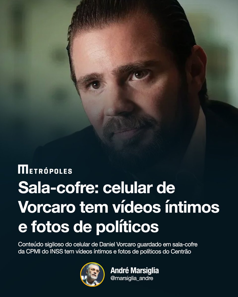 O conteúdo sigiloso do celular do banqueiro Daniel Vorcaro armazenado em uma sala-cofre da CPMI do INSS do Congresso Nacional impressionou integrantes da comissão.

Segundo ao menos dois parlamentares que tiveram acesso ao material, há muitos vídeos íntimos do dono do Banco