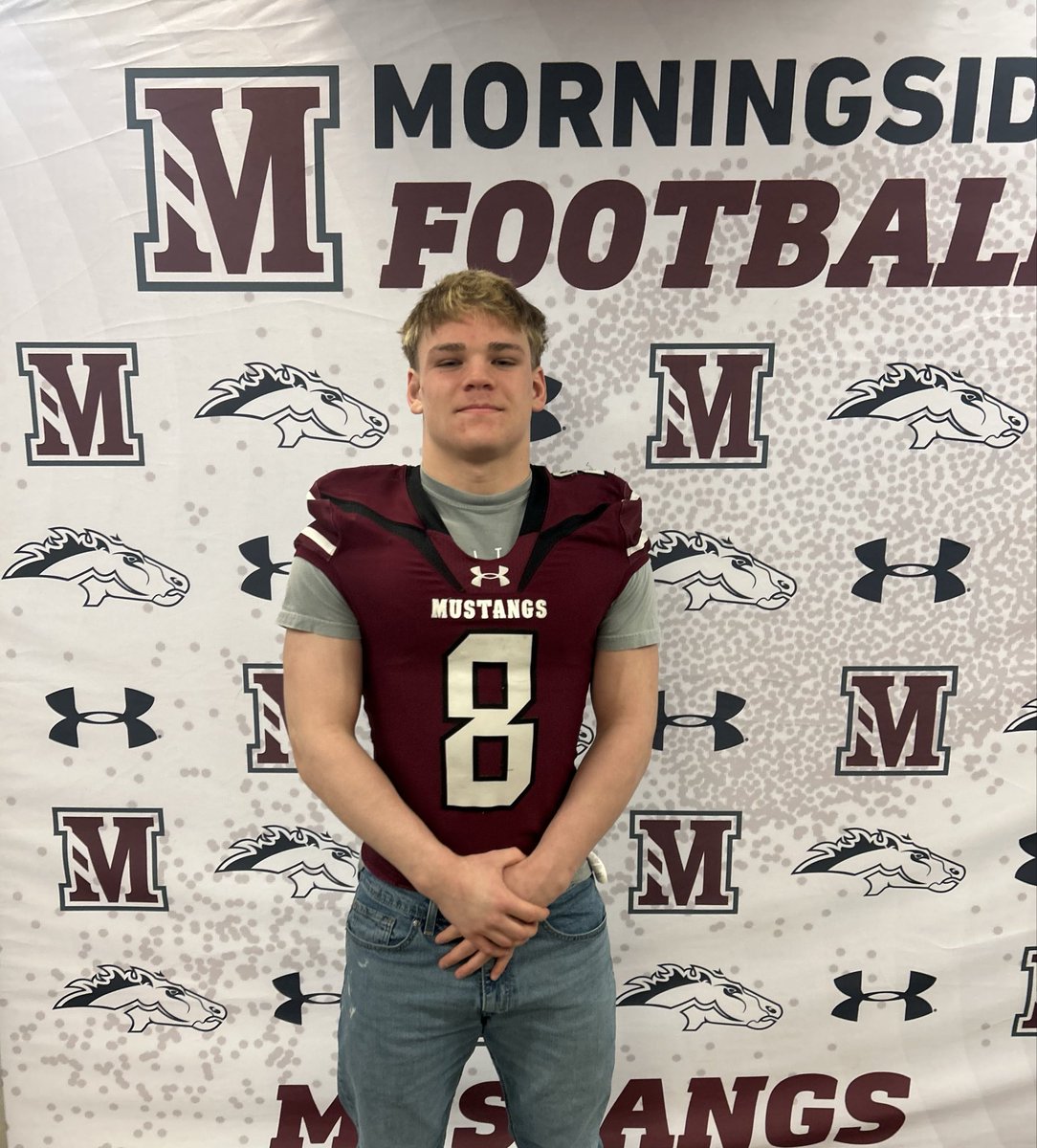 Corban_Burford's tweet photo. Had an amazing day learning about @MsideFootball Thank you to all the coaches for making this happen even though the weather did not cooperate.@MsideMustangs @MsideFball @CoachCJake @CoachMasonScott @Coach_KK21 @ExpoRecruits @mwfbrecruiting @Get__Recruited @PrepRedzoneIA https://t.co/QOoya3PMCg