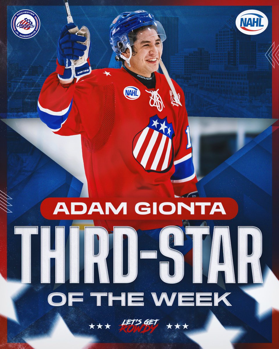 Rochester Jr. Americans NAHL tweet media