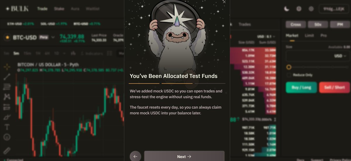 BigAbdulWeb3's tweet photo. participate in @bulktrade early testnet🪂

- perp platform
- raised: $8m

go to: https://t.co/mu3RKHLnnf
connect sol wallet
claim test usdt
start trading

get to work! https://t.co/xfU7FeUIyg