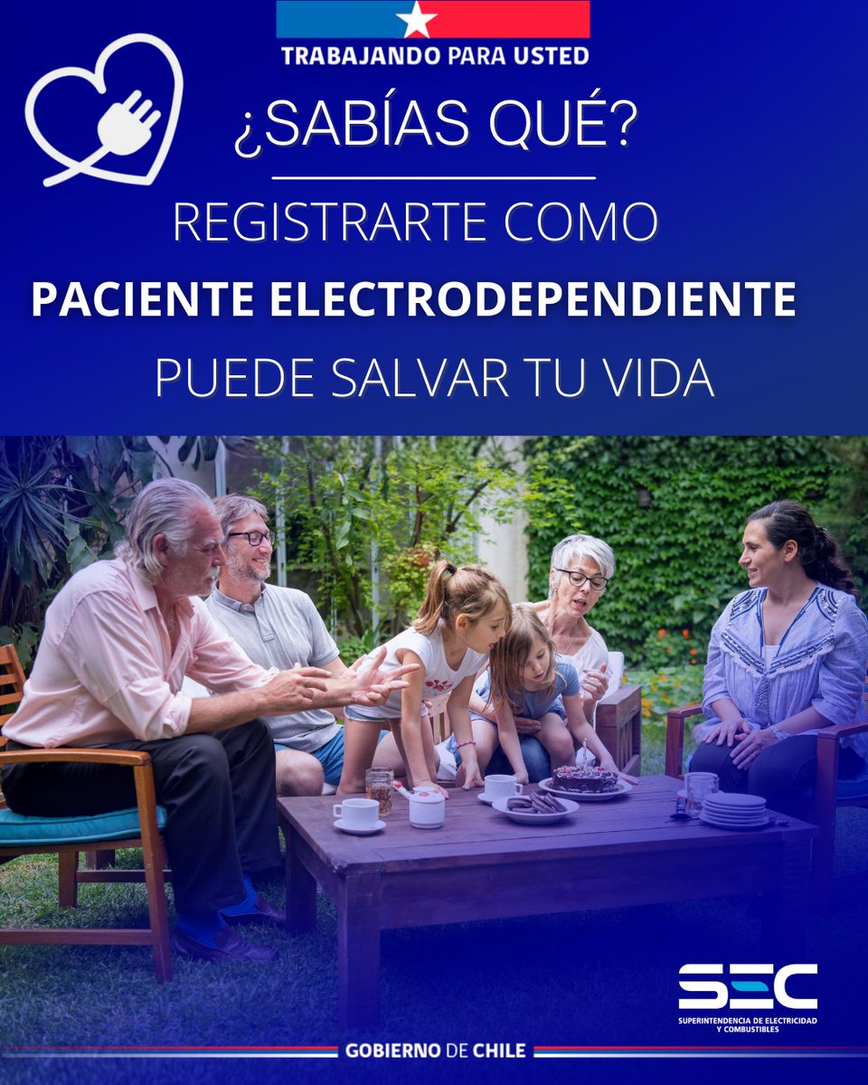 Superintendencia de Electricidad y Combustibles tweet media