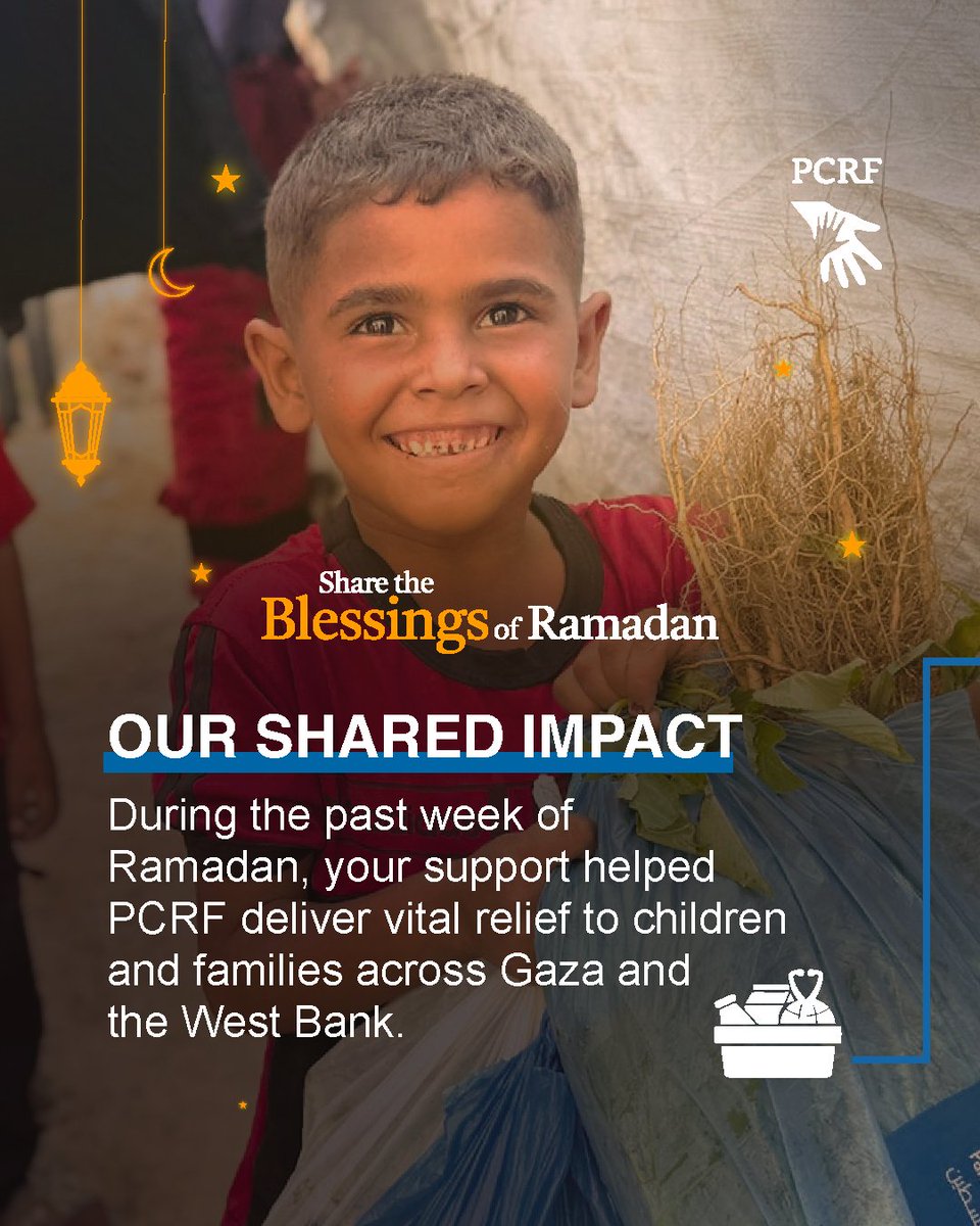 The PCRF (Palestine Children's Relief Fund) tweet media