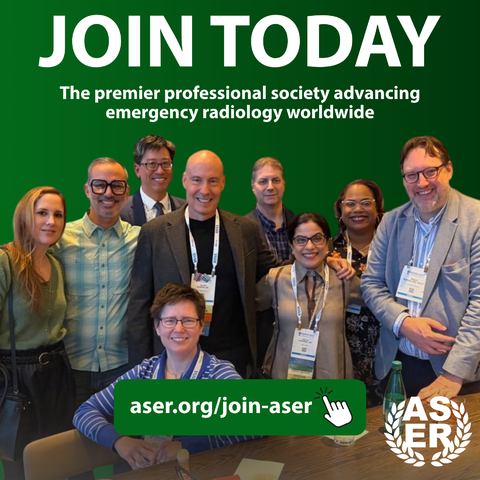 American Society of Emergency Radiology | ASER tweet media