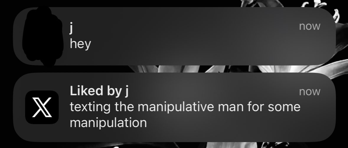manipulative man texting me to manipulate