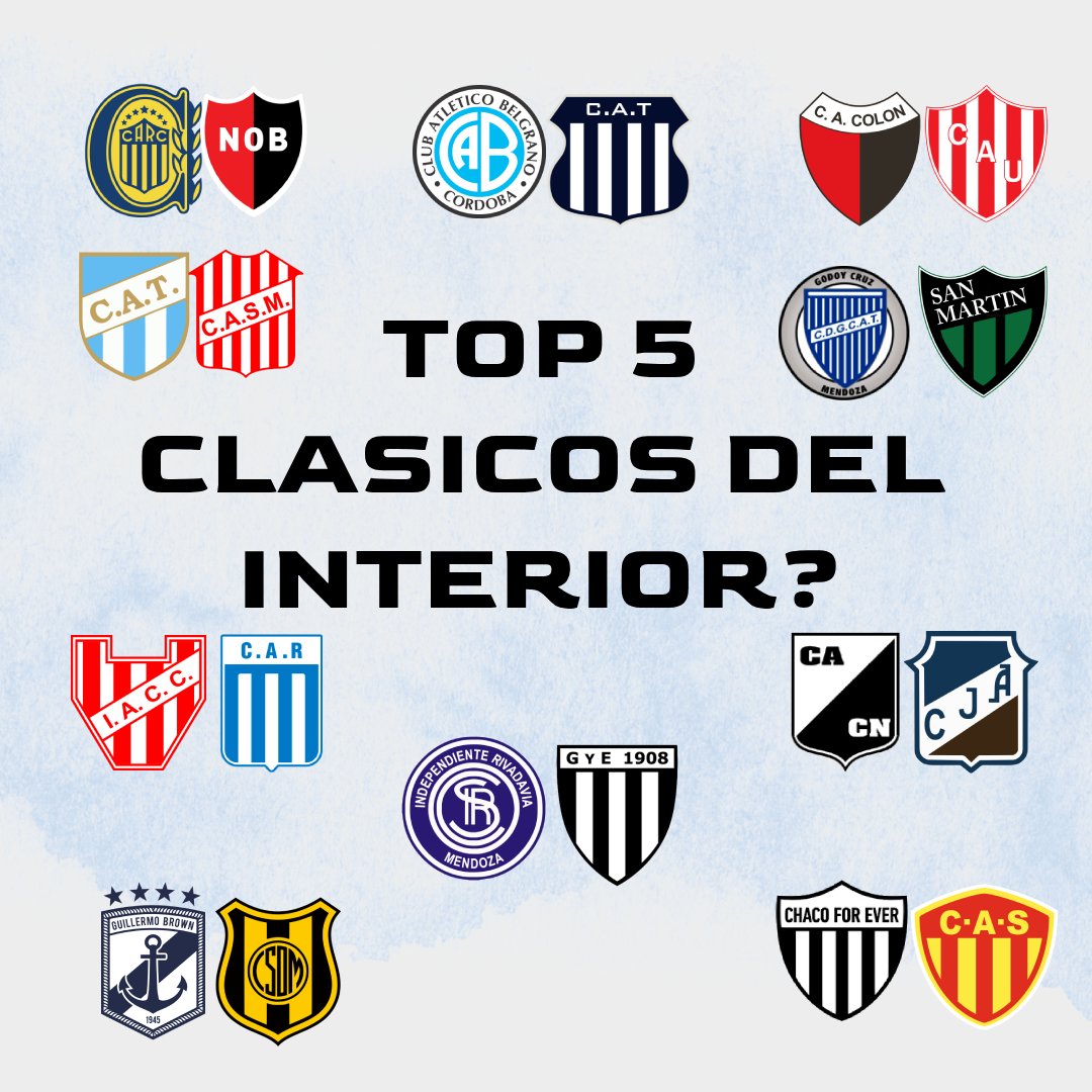 Clubes del interior tweet media