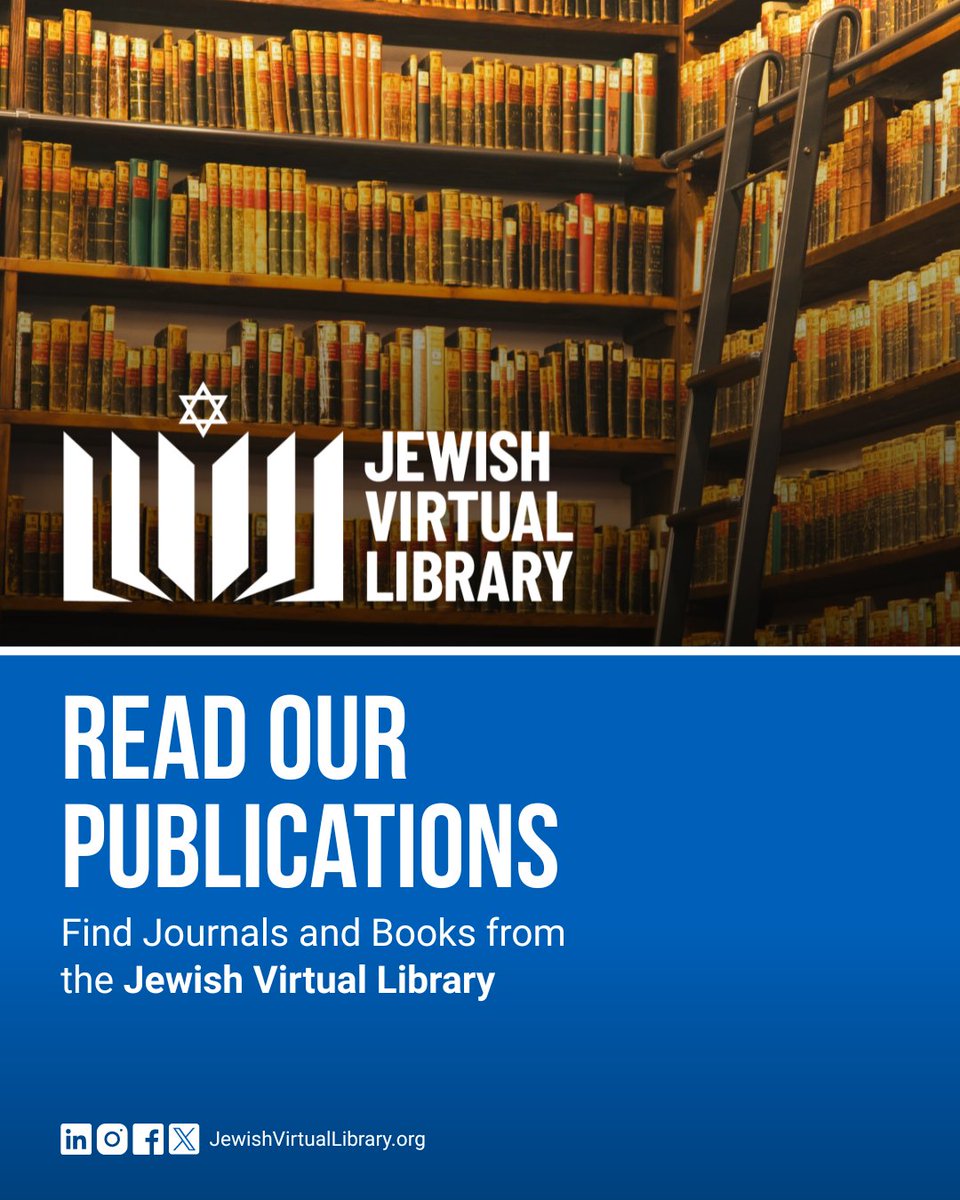 Jewish Virtual Library (JVL) tweet media