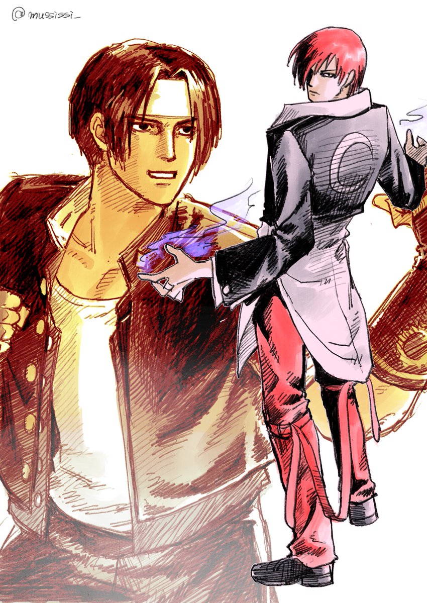 #草薙京　#八神庵