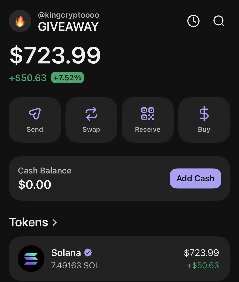 King Crypto tweet media