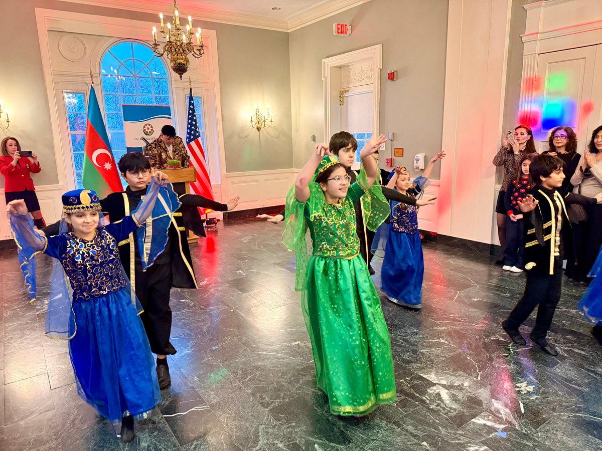 azembassyus's tweet photo. The Embassy of the Republic of Azerbaijan in the U.S. brought together members of the Azerbaijani community to celebrate #Novruz. https://t.co/gwQhaF6KyZ