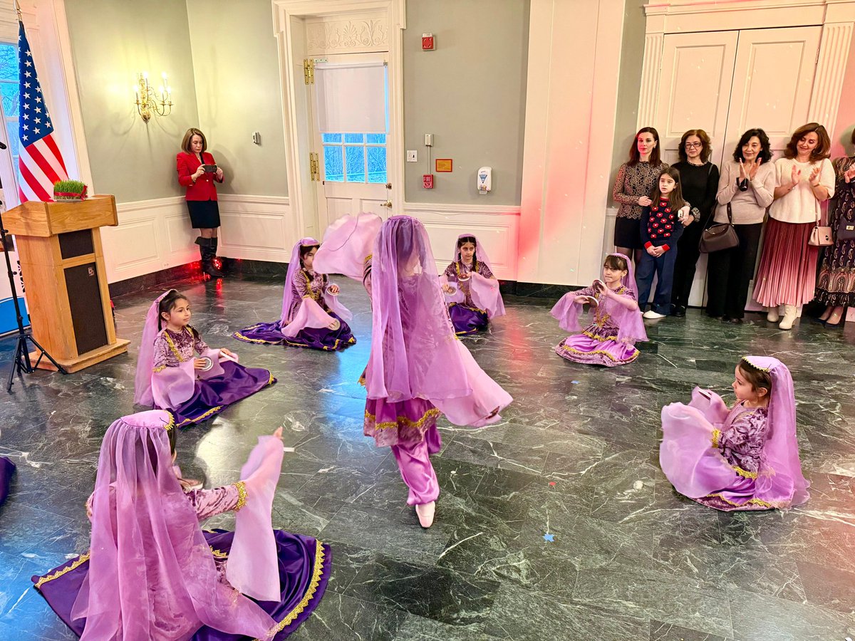 azembassyus's tweet photo. The Embassy of the Republic of Azerbaijan in the U.S. brought together members of the Azerbaijani community to celebrate #Novruz. https://t.co/gwQhaF6KyZ