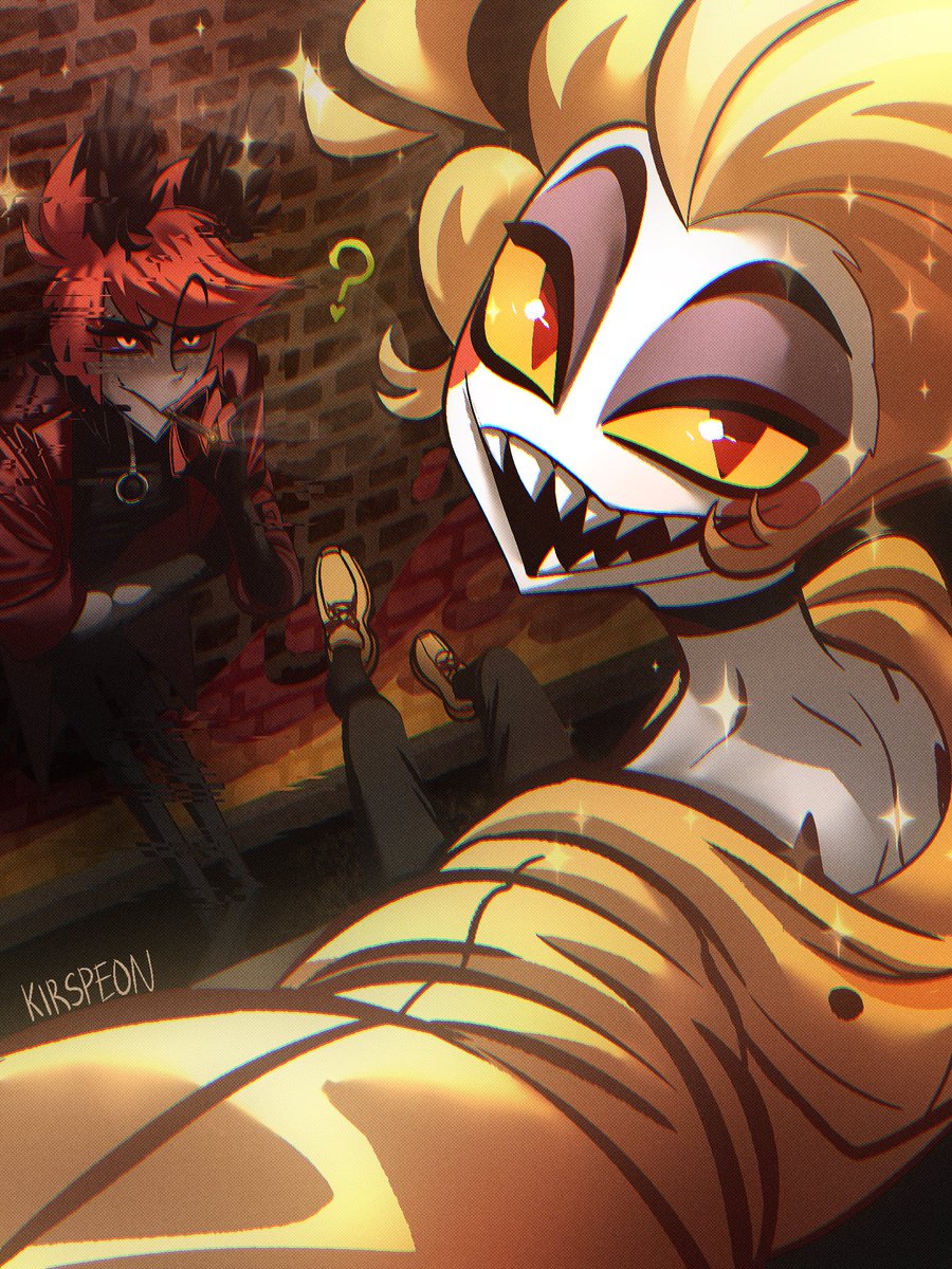 #radioapple #appleradio #Lucifer #Alastor #Hazbin_HotelFanart #HazbinHotel