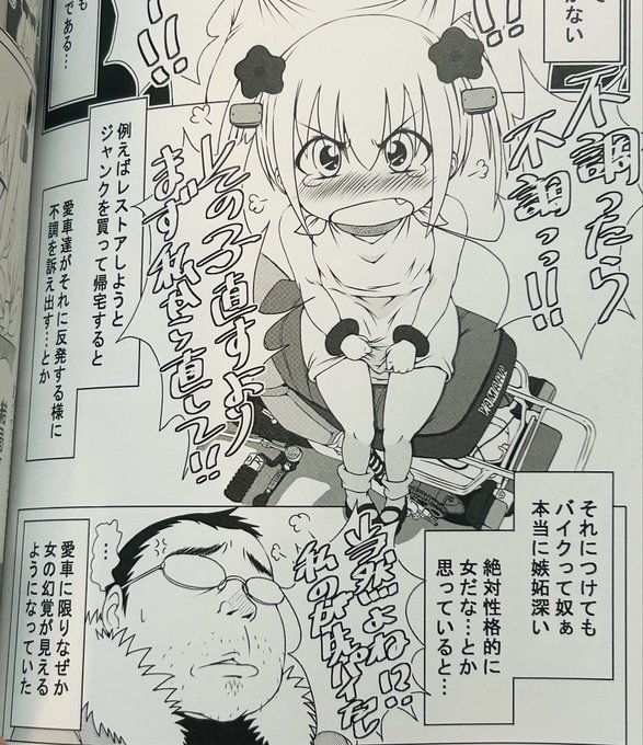 パーツ取りのつもりで落札したバイクが意外にも状態良好で「これエンジン掛かるんじゃね?」とそっちも直し始めたり。
「レストア目的でジャンクを購入したら愛車が不調を訴えてまるで嫉妬深い女のようだ」と感じたり。 