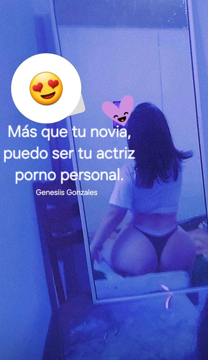 Tu cariñosita 🍑Genesiis Gonzales🍑 tweet media