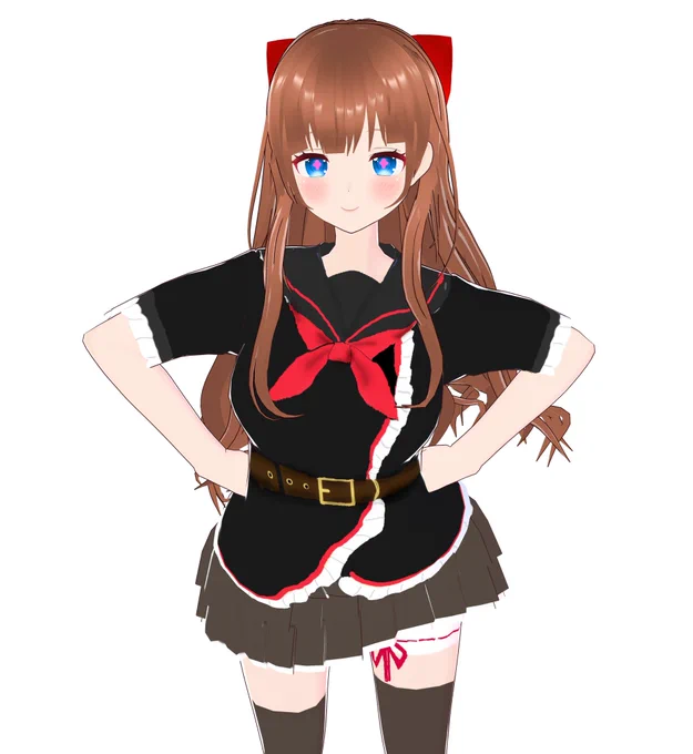 黒の怪談師 #VRoid