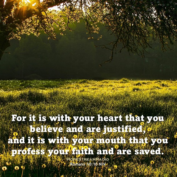HopeStreamRadio's tweet photo. #dailyverse #versefortoday #Romans10v10 #hopestreamradio #salvation #gospel #Saviour #MySaviour #Easter #Lent #justified #believe https://t.co/Bp7dofL5Vy