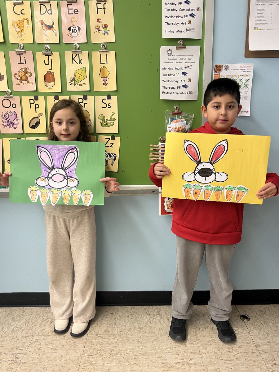 MissSavino's tweet photo. We had a great first day of Spring Enrichment. #WeAreHB @HamptonBaysES https://t.co/wzZ7zP8WrT