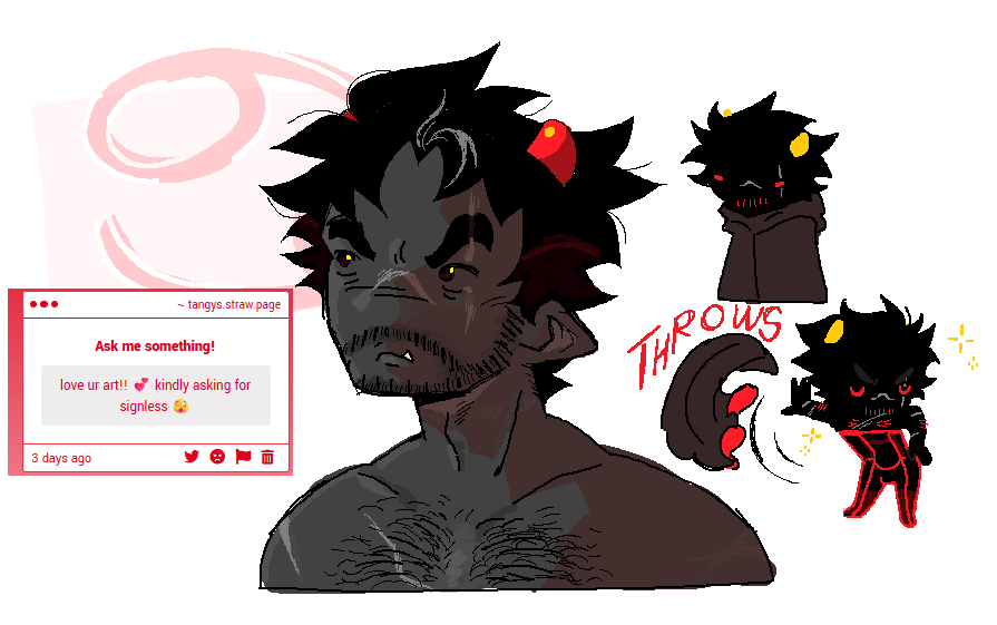 Carl the fool🐾(open commns!) tweet media