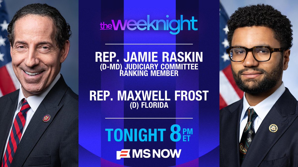 The Weeknight on MS NOW tweet media