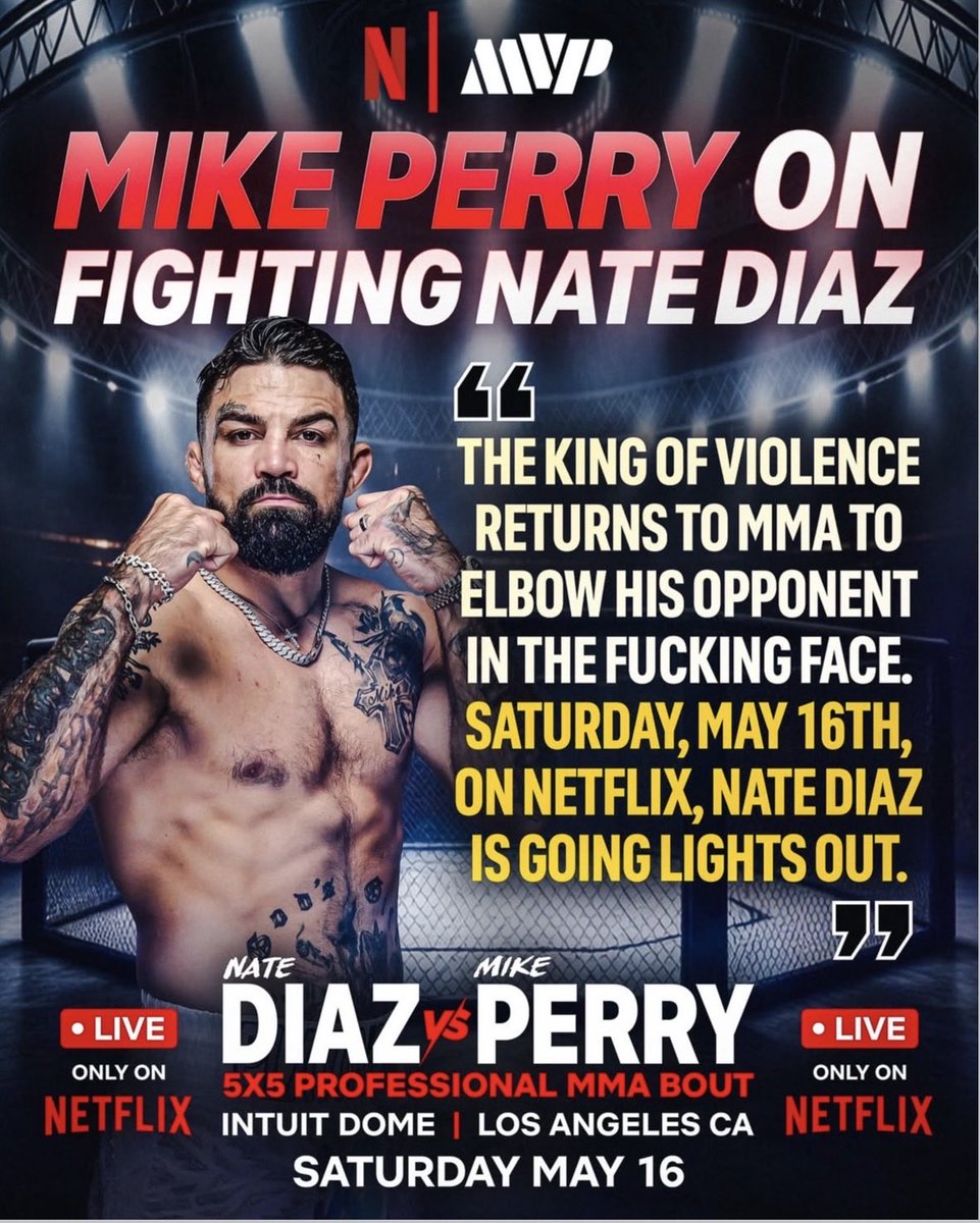 Platinum Mike Perry tweet media