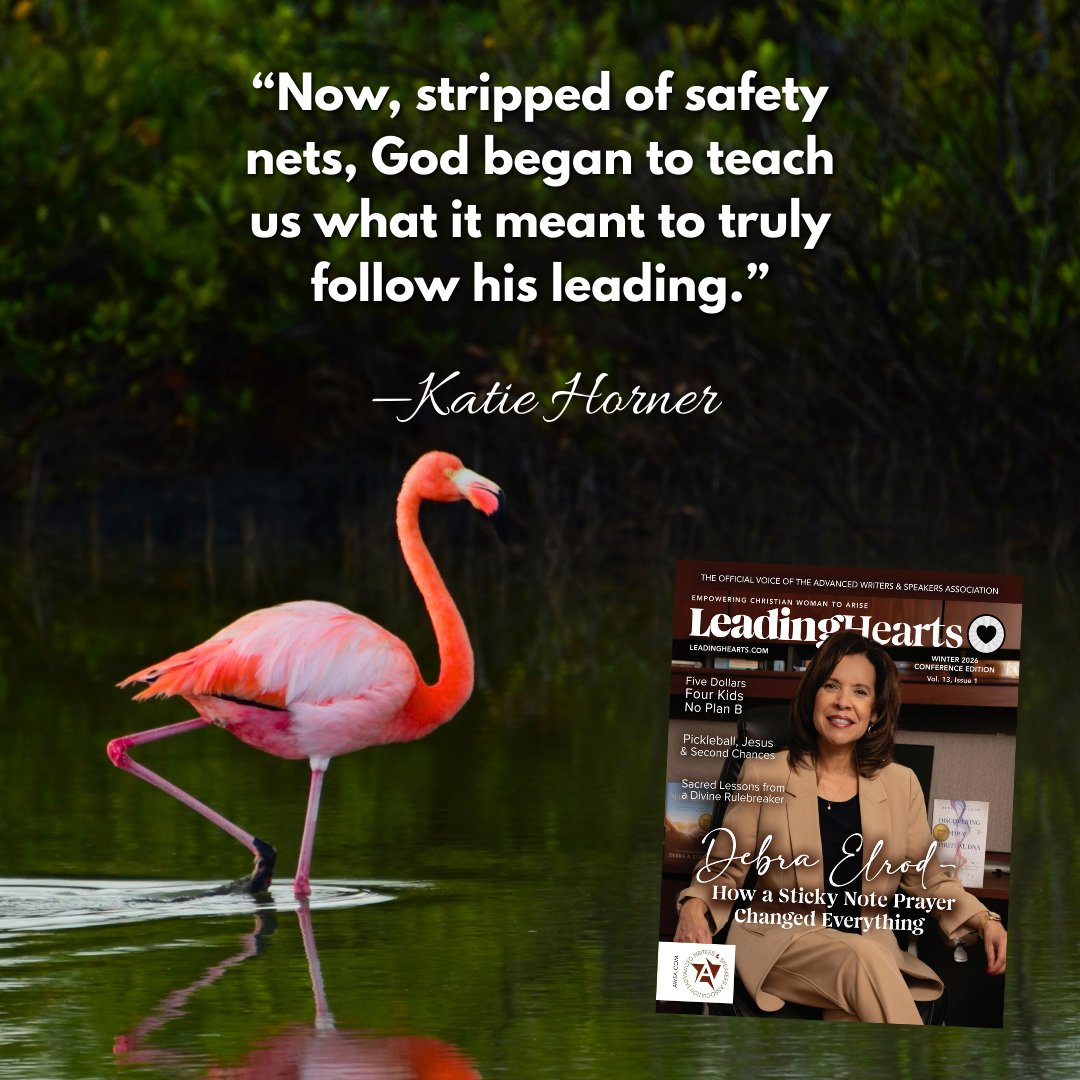 Have you ever had to take a leap of faith so big, you thought you'd fall?

In "Five Dollars, Four Kids, and No Plan B" Author Katie Hornor shares her personal experience with trusting in God, when her and her family lived &amp; were stranded in Mexico: leadinghearts.com/archives/7903