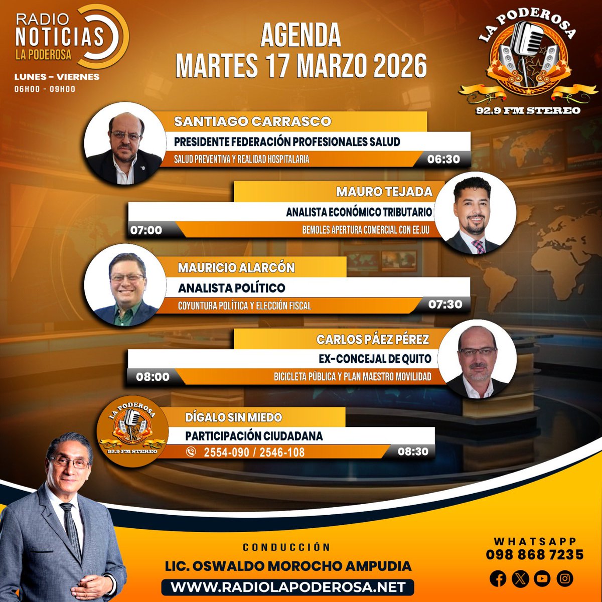 La Poderosa 92.9 FM tweet media