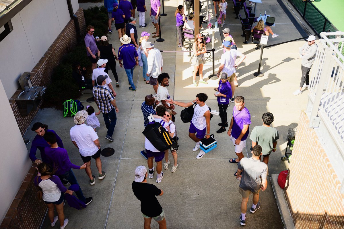 LSU Men's Tennis tweet media