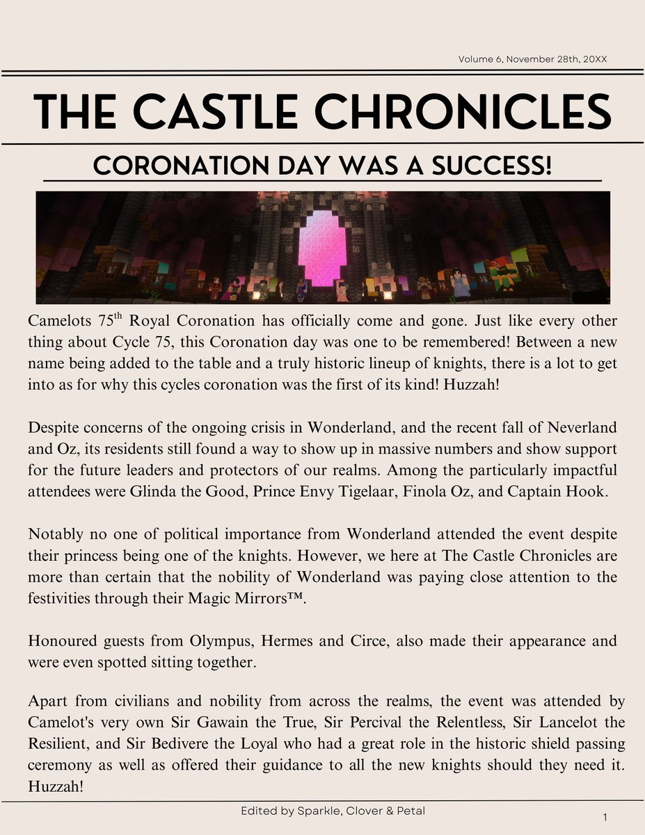 ✨Once Upon An SMP✨ tweet media