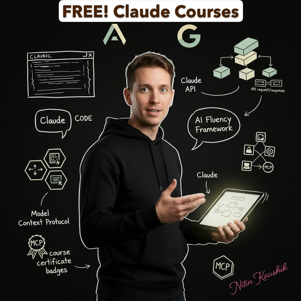 theaiuniverse's tweet photo. I just explored Anthropic's free AI courses — Claude Code lets you build complex software with zero coding skills. This is what real AI empowerment looks like.

Free Anthropic Course Link: https://t.co/GIRcxHlD6v

#AI #ClaudeCode #MachineLearning #Anthropic #CodingAssistant https://t.co/9hfNIbDw6m