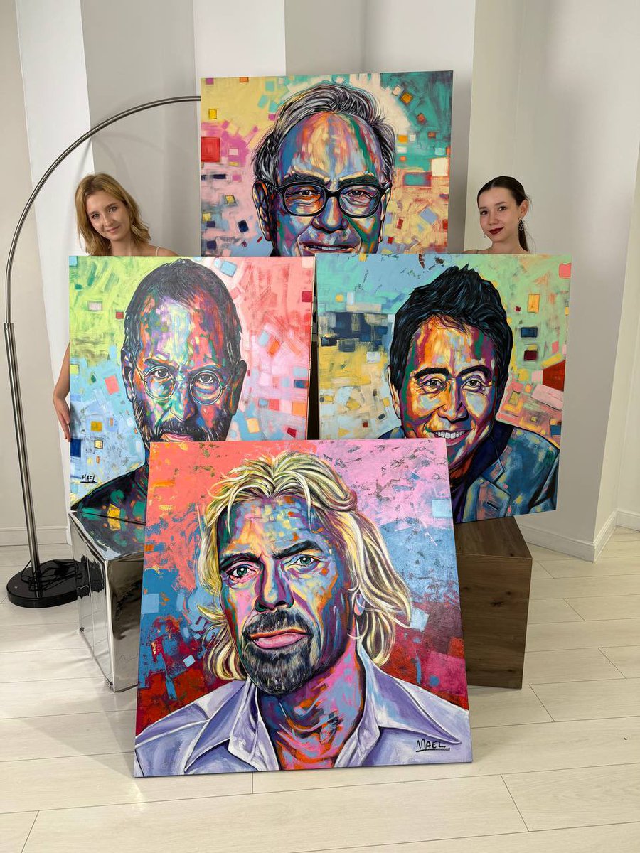 AI can generate a painting in 4 seconds. And yet physical art keeps getting more expensive.

Every decade someone declares physical art dead.

NFTs were supposed to kill it. Prints killed it before that. Photography before that.

Physical art keeps winning.
Because you can’t hang