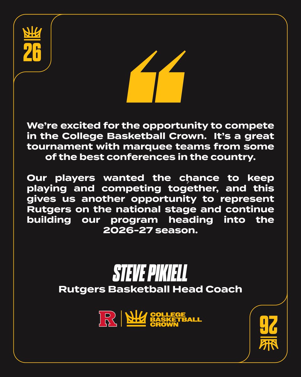 College Basketball Crown tweet media