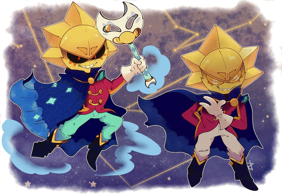 Aj_Da_Artist's tweet photo. Clones, chaos, carnage, and… confetti 🎉 
.
.
.
.
#BrawlStarsArt 
#brawlstarssirius https://t.co/cDm8W93U3q