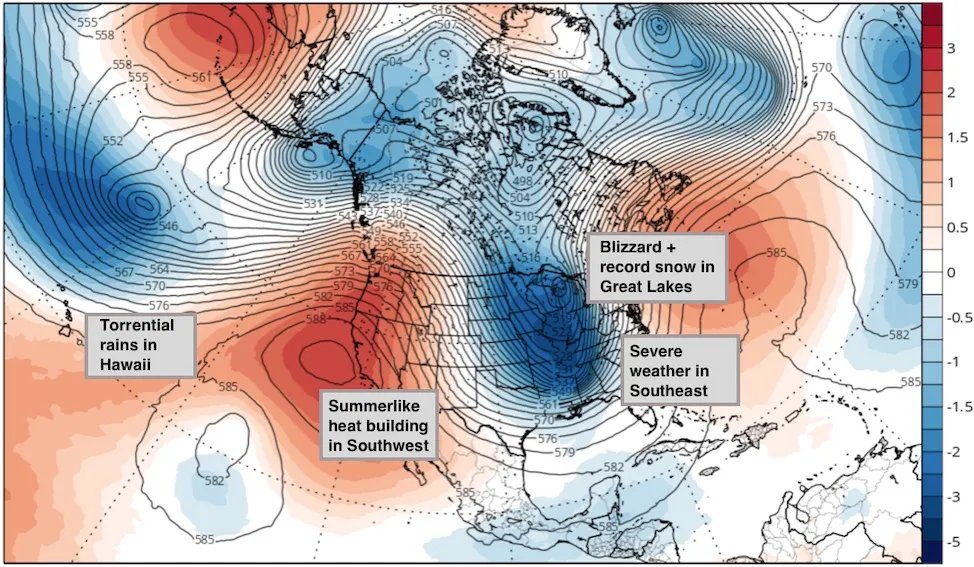 Main Topic: Update on a Wild Climate Changed Weather Week via ...