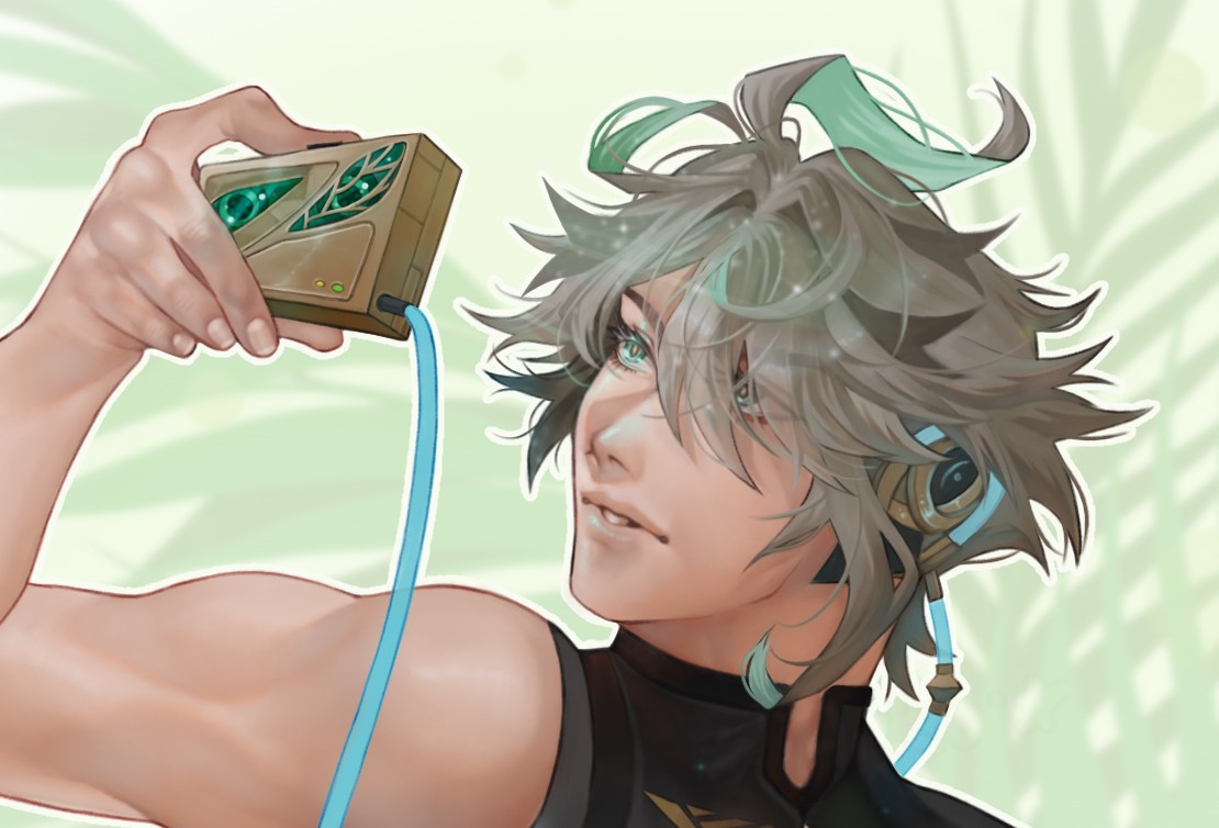 idealaiko's tweet photo. Finally seeing his mysterious music player has been so magical~ lol ☺️

I love the leaf details and the beautiful window tint that shows the tape! His aesthetic choices👌 https://t.co/1rlXiWhkGu