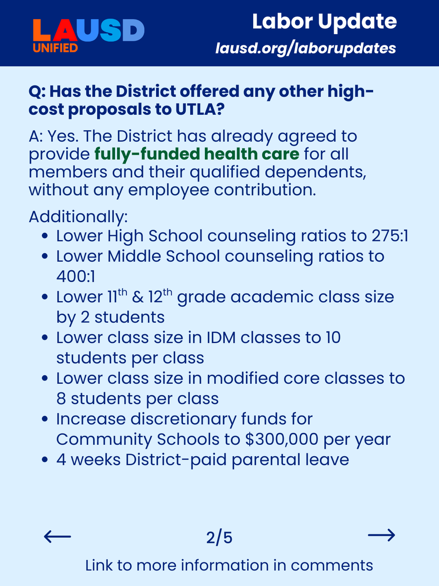 Los Angeles Unified tweet media