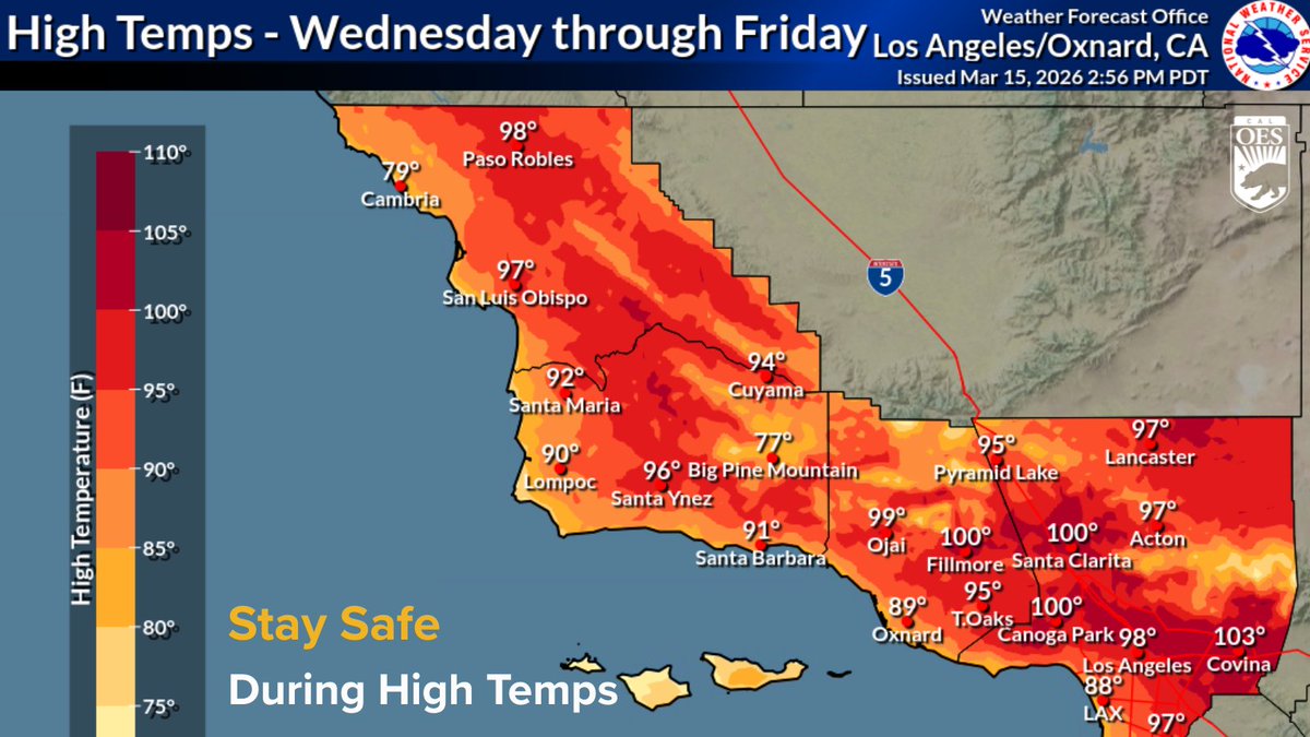 California Governor's Office of Emergency Services tweet media