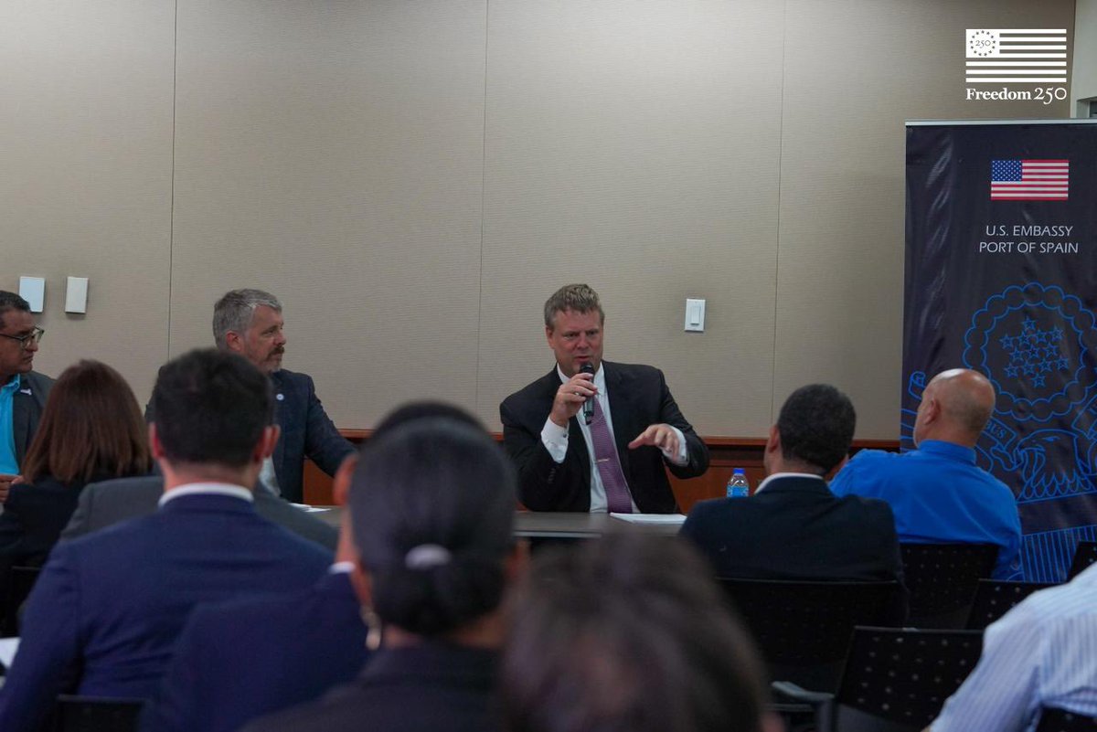 U.S. Embassy Port of Spain tweet media