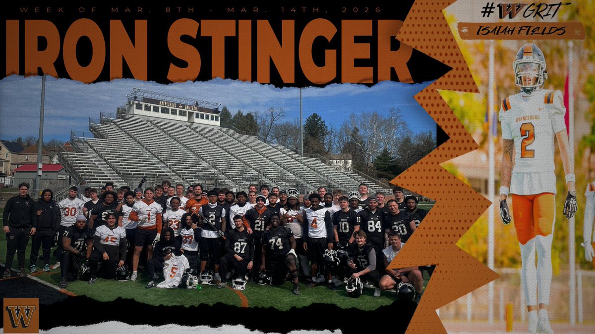 Waynesburg Football tweet media