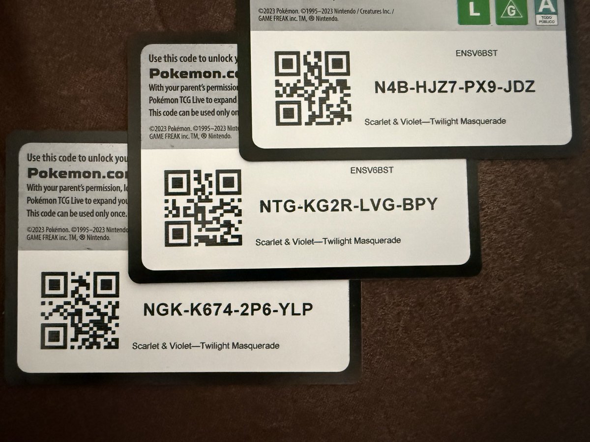 ArcadeValin's tweet photo. Quick Pokémon TCG code drop 👇 

First come, first serve. Comment if you snag it so others don’t waste their time. More coming soon. https://t.co/gtHe3FwS94