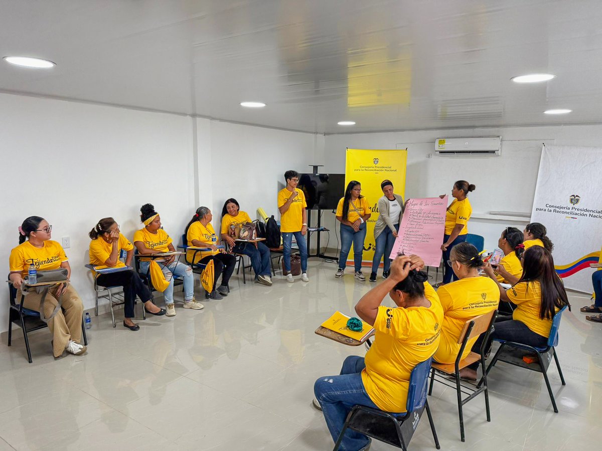 Consejería para la Reconciliación Nacional tweet media