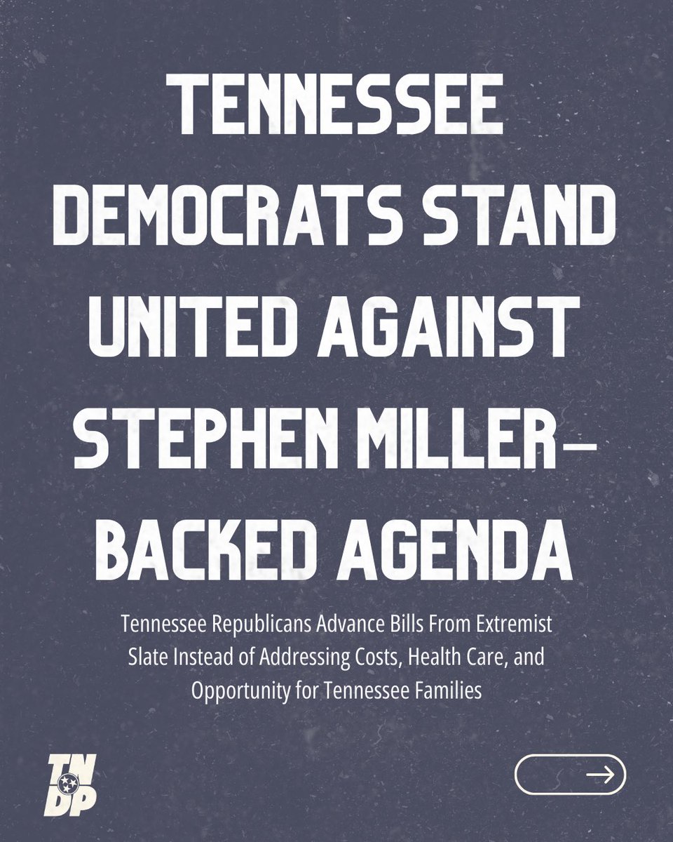 Tennessee Democratic Party tweet media