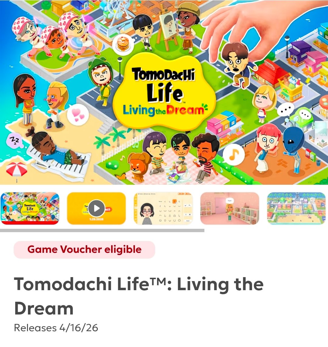 Is Tomodachi Life Announced Yet? tweet media