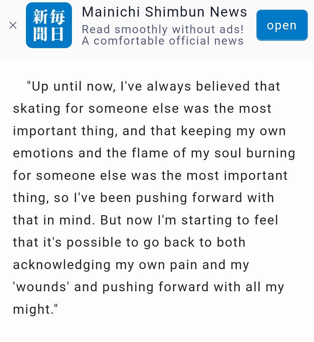 I am so glad to hear that :
"But now I'm starting to feel that it's possible to go back to both acknowledging my own pain and my 'wounds' ..."