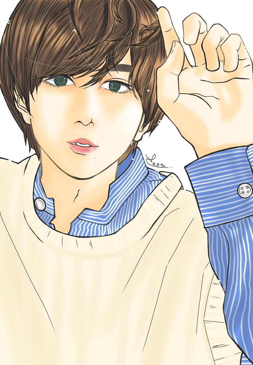 ゼ！描こうと思ってたのに第二弾です←
水滴難しくてなーー_(┐「ε:)_

このあべちゃ、ほんっと可愛い…と思いながら描いていました（その後熱が出ました）