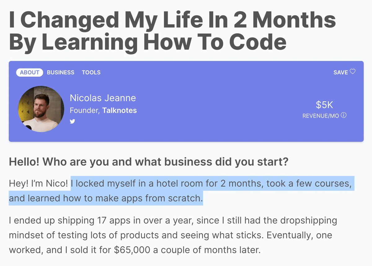 Starter Story tweet media